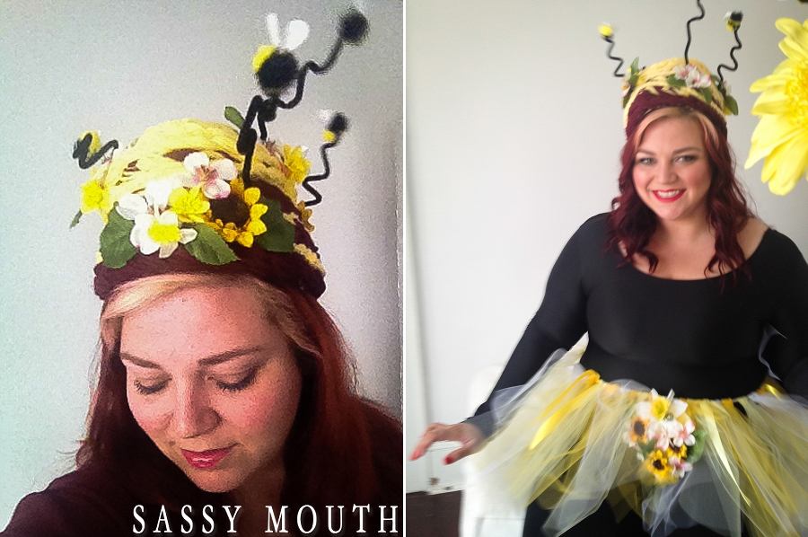 DIY Bee Sassy Costume – Beehive Hat {The Sassy Space – Meriden, CT ...